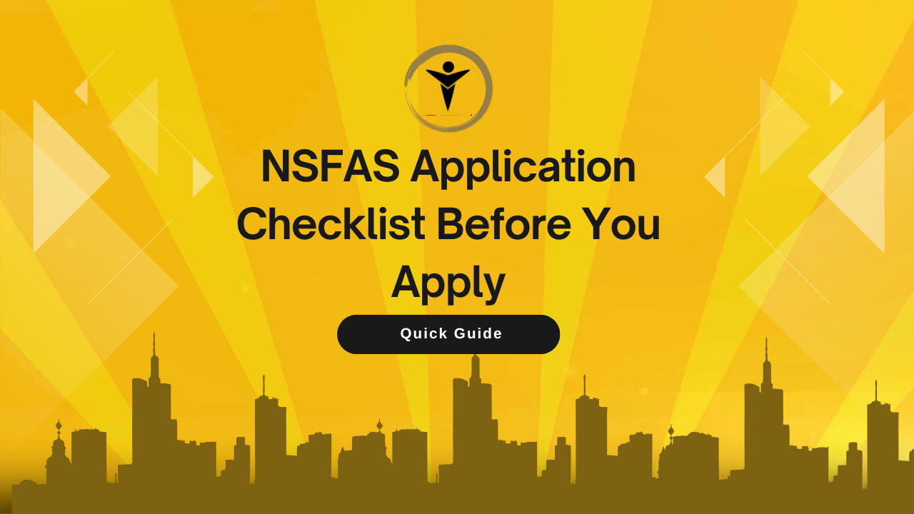 NSFAS Application Checklist